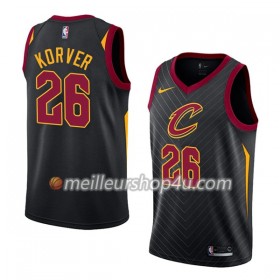 Maillot Basket Homme Cleveland Cavaliers Kyle Korver 26 Nike 2017-18 Noir Swingman